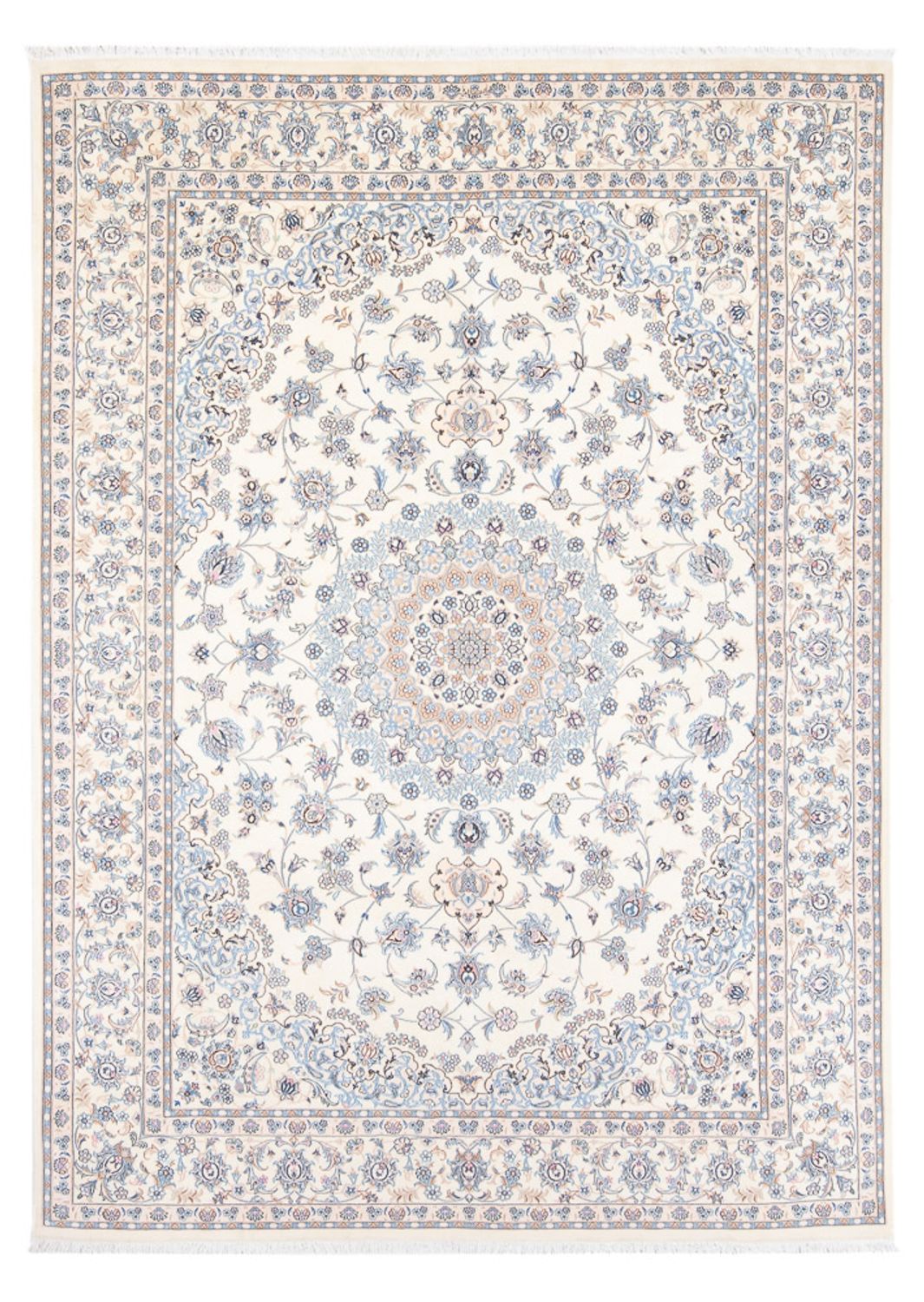 Tappeto Persero - Nain - Premio - 236 x 169 cm - blu chiaro