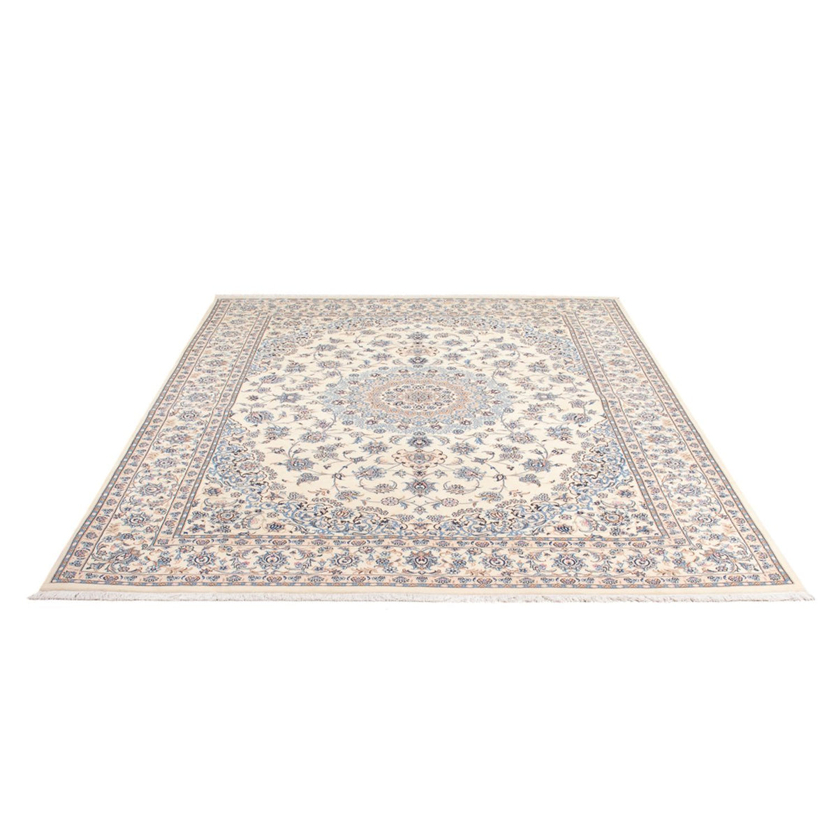 Tappeto Persero - Nain - Premio - 236 x 169 cm - blu chiaro