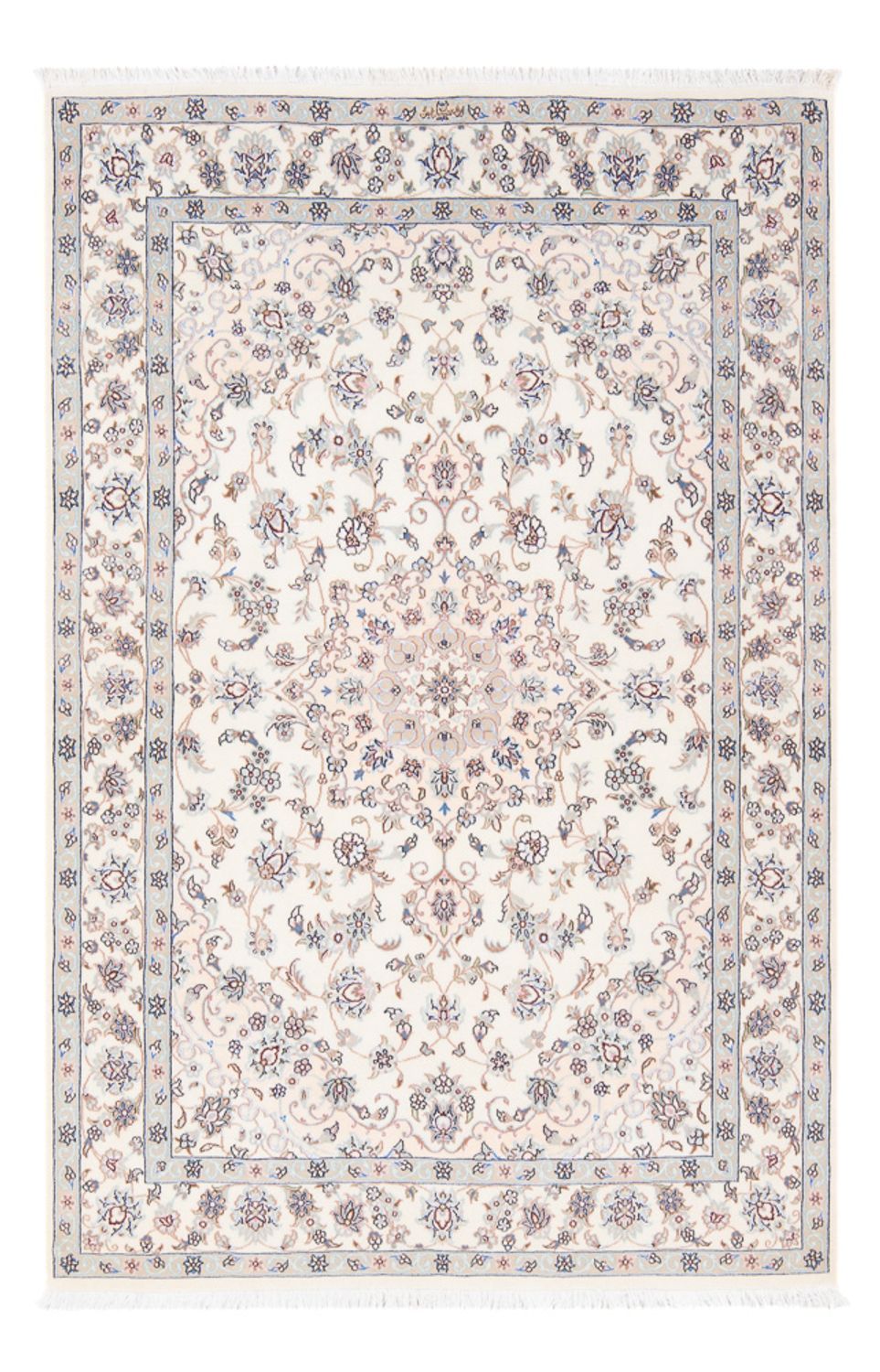 Tappeto Persero - Nain - Premio - 162 x 110 cm - blu chiaro