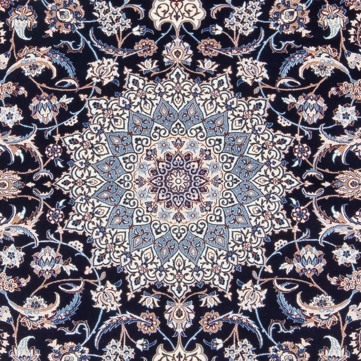Tappeto Persero - Nain - Premio - 273 x 184 cm - blu scuro