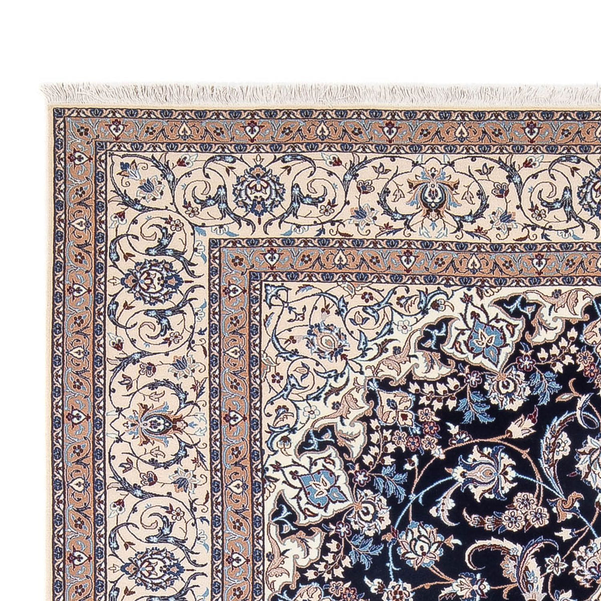 Tappeto Persero - Nain - Premio - 273 x 184 cm - blu scuro