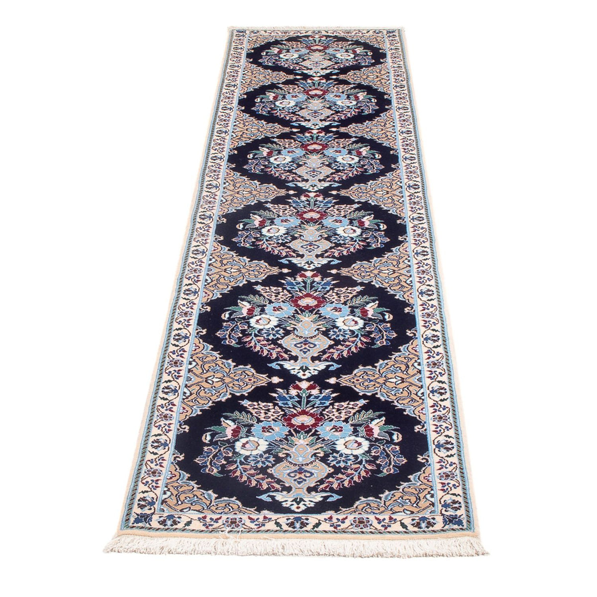 Tappeto corsia Tappeto Persero - Nain - Premio - 228 x 48 cm - blu scuro