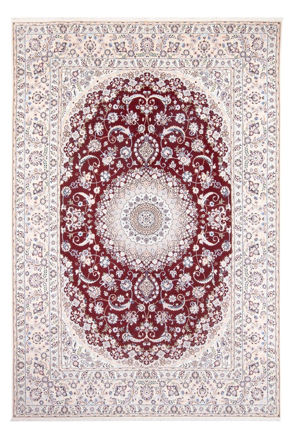 Tappeto Persero - Nain - Premio - 304 x 205 cm - rosso
