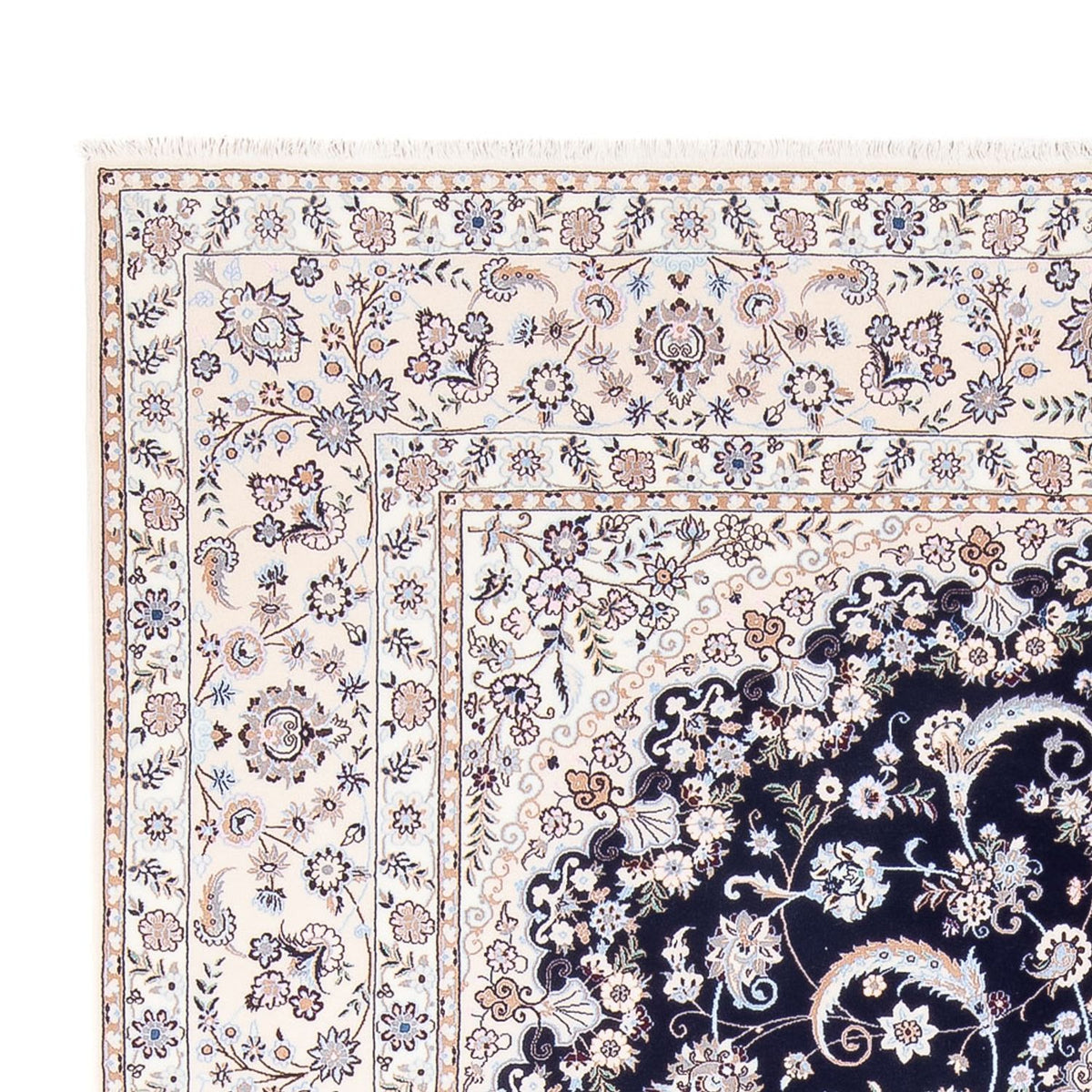 Tappeto Persero - Nain - Premio - 306 x 207 cm - blu scuro
