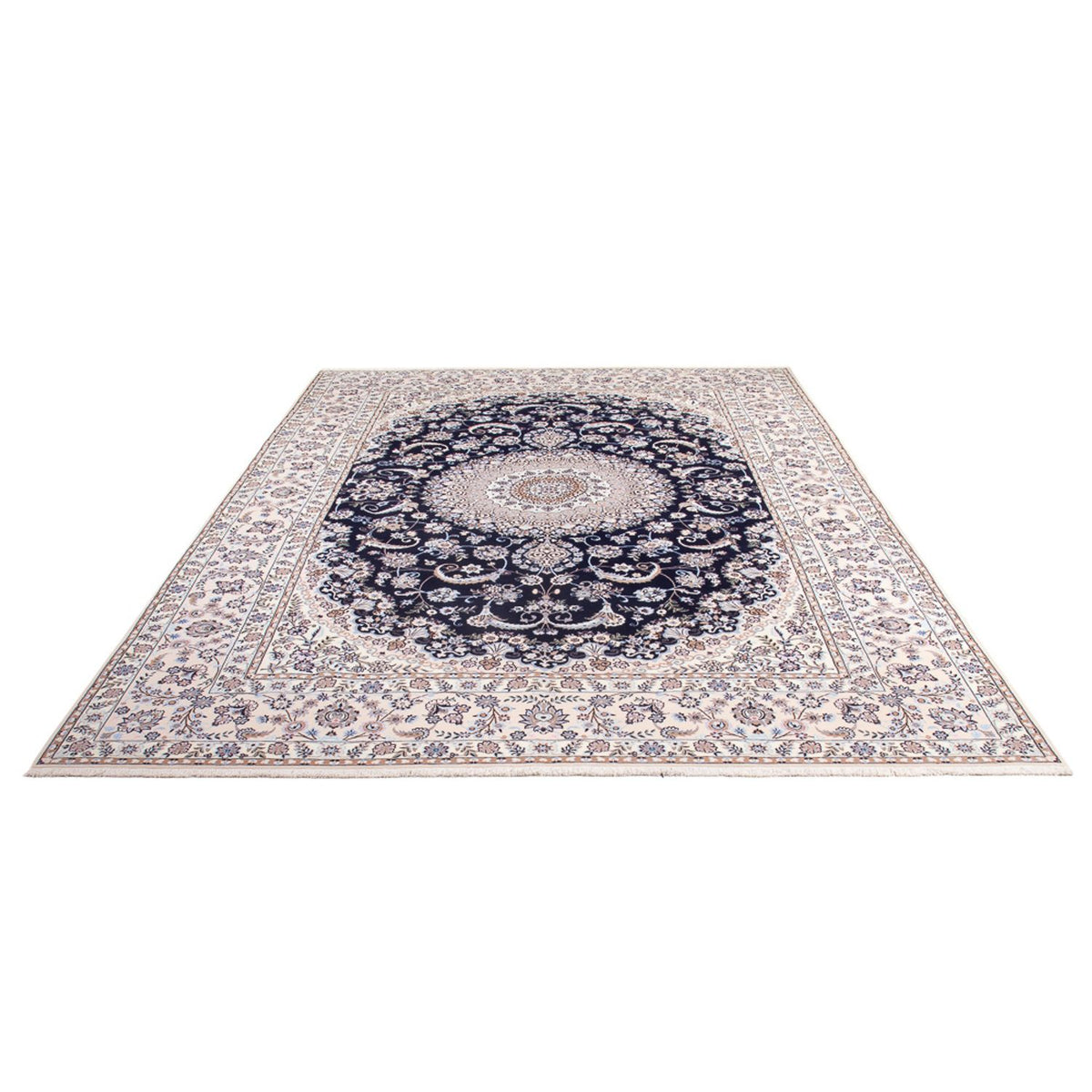 Tappeto Persero - Nain - Premio - 306 x 207 cm - blu scuro