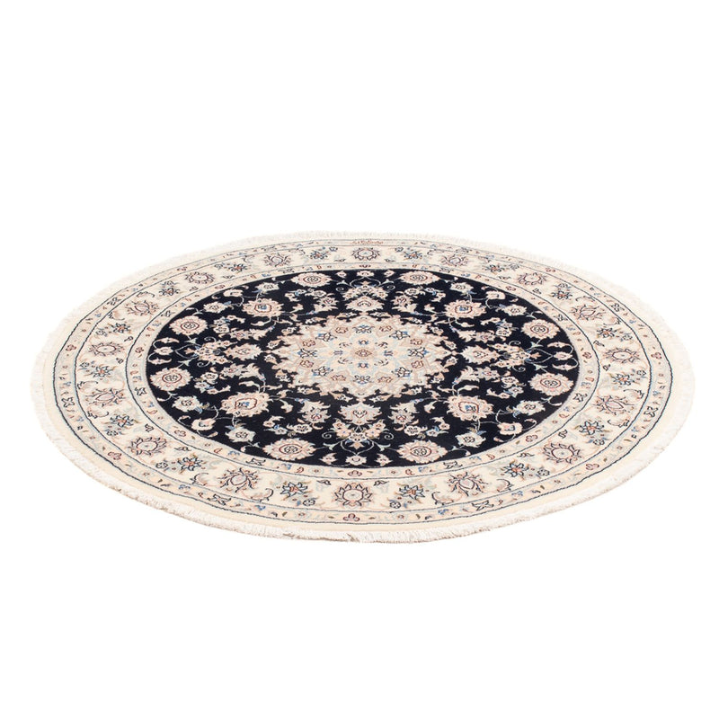 Tappeto Persero - Nain - Premio rotondo  - 105 x 104 cm - blu scuro