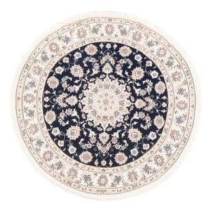 Tappeto Persero - Nain - Premio rotondo  - 111 x 105 cm - blu scuro