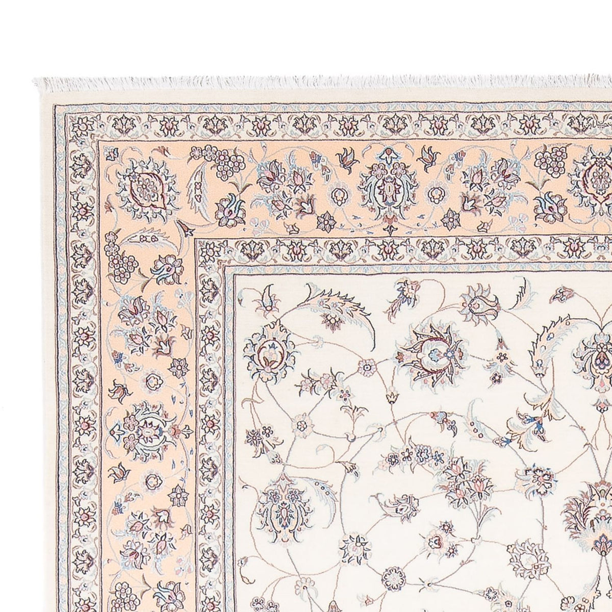 Tappeto Persero - Nain - Premio - 314 x 201 cm - crema