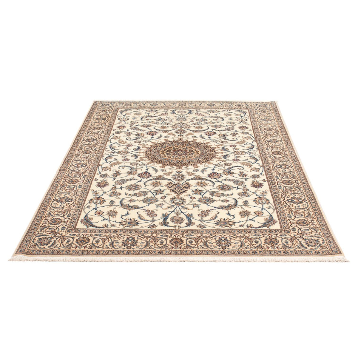 Tappeto Persero - Nain - Premio - 203 x 127 cm - beige chiaro