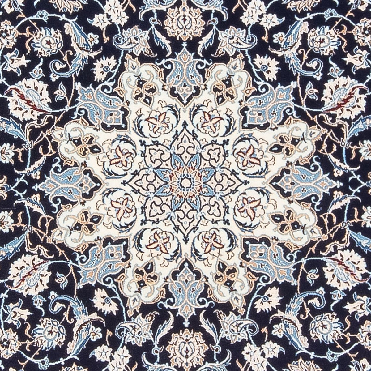 Tappeto Persero - Nain - Premio - 198 x 130 cm - blu scuro
