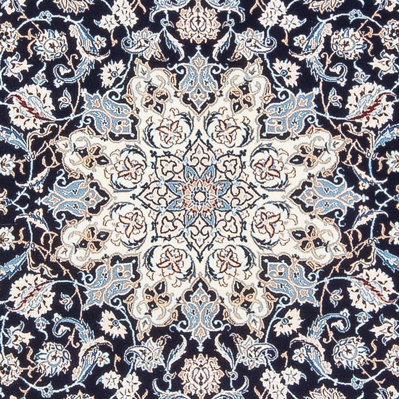 Tappeto Persero - Nain - Premio - 198 x 130 cm - blu scuro