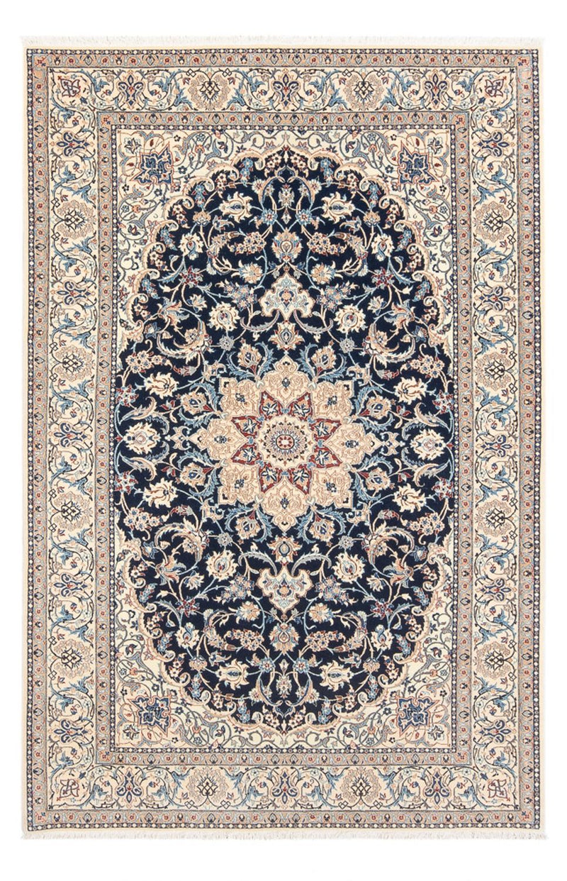 Tappeto Persero - Nain - Premio - 196 x 133 cm - blu scuro