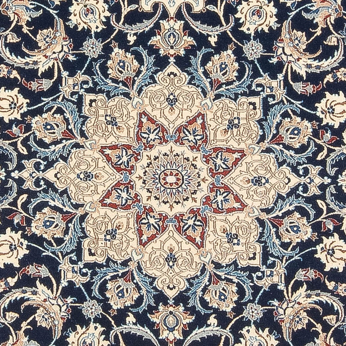 Tappeto Persero - Nain - Premio - 196 x 133 cm - blu scuro