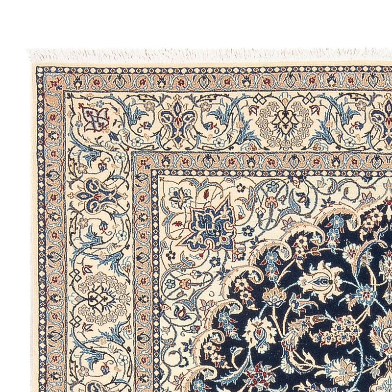 Tappeto Persero - Nain - Premio - 196 x 133 cm - blu scuro