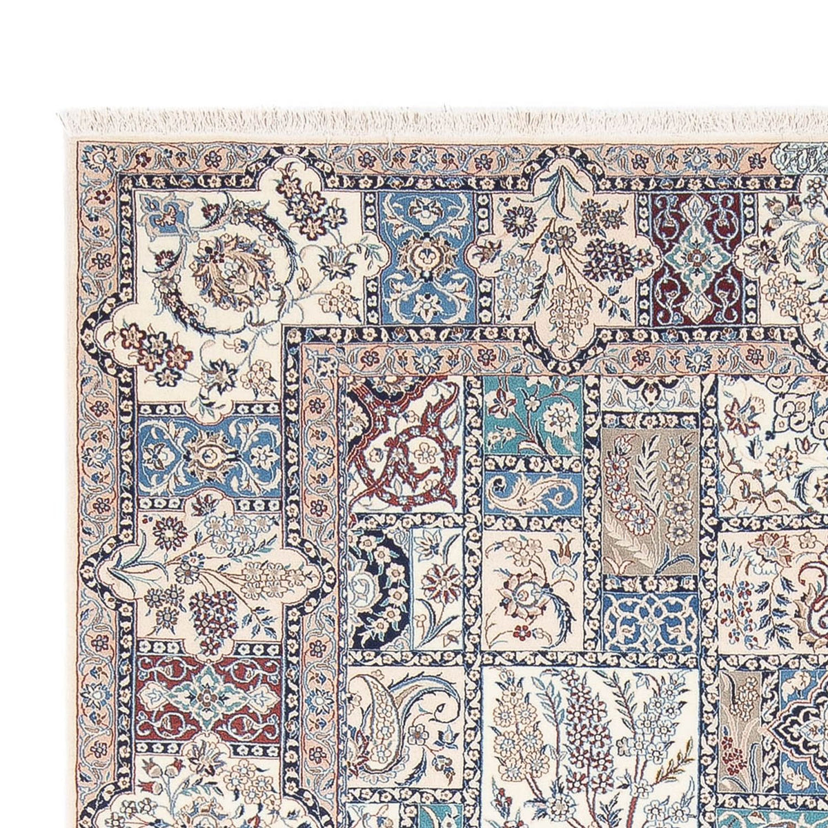 Tappeto Persero - Nain - Premio - 292 x 197 cm - multicolore