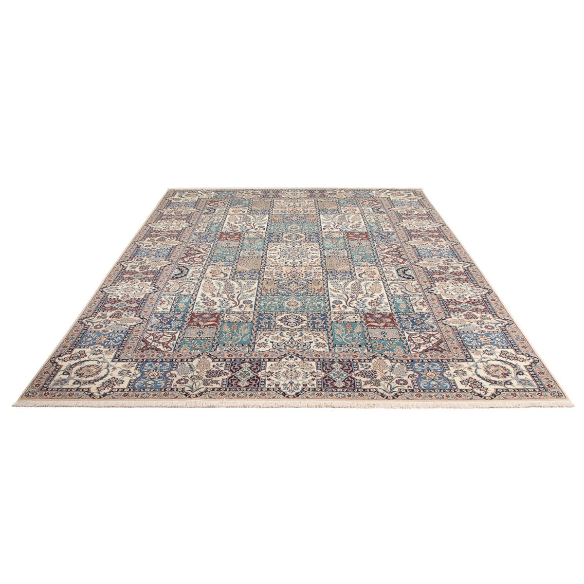 Tappeto Persero - Nain - Premio - 292 x 197 cm - multicolore