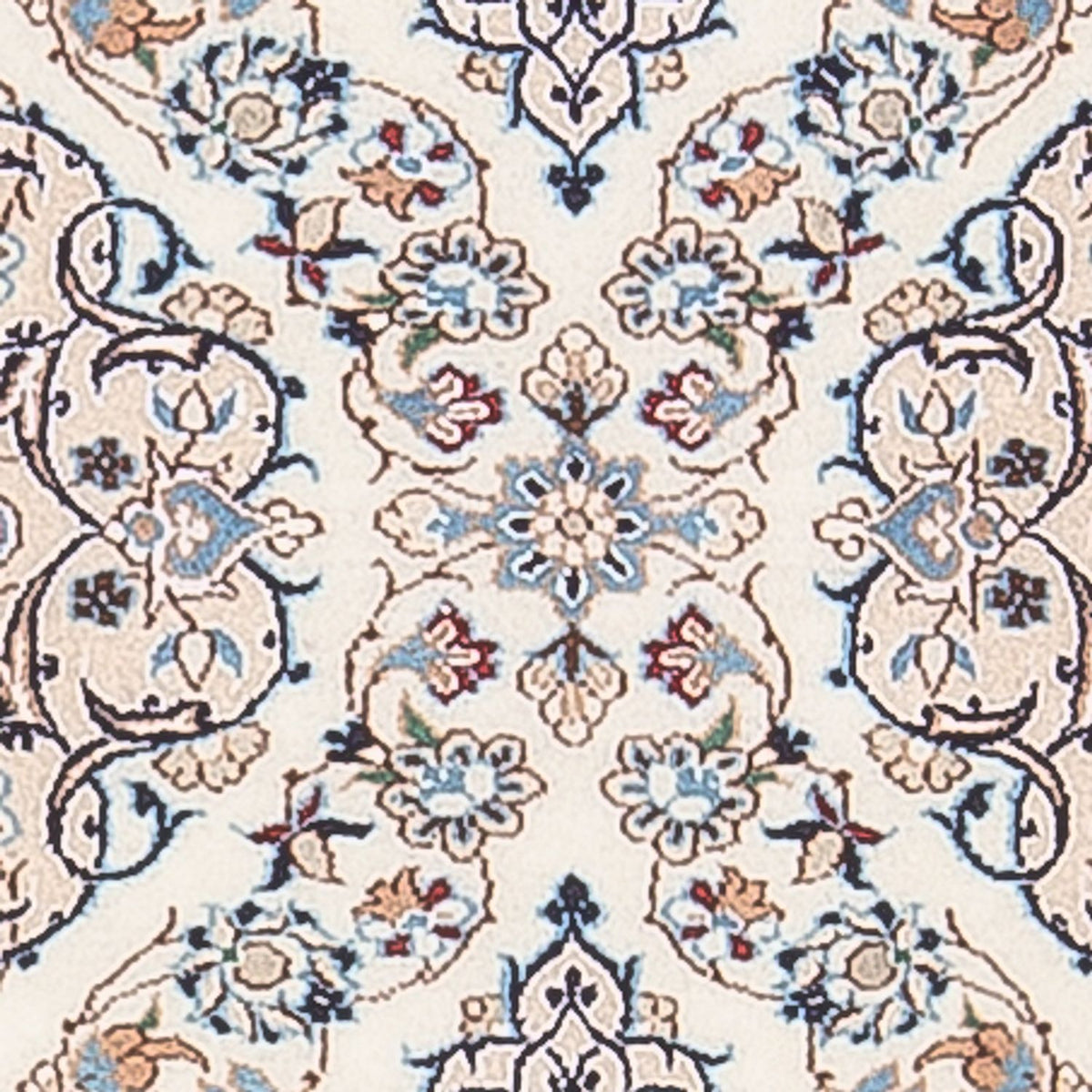 Tappeto corsia Tappeto Persero - Nain - Premio - 140 x 48 cm - crema