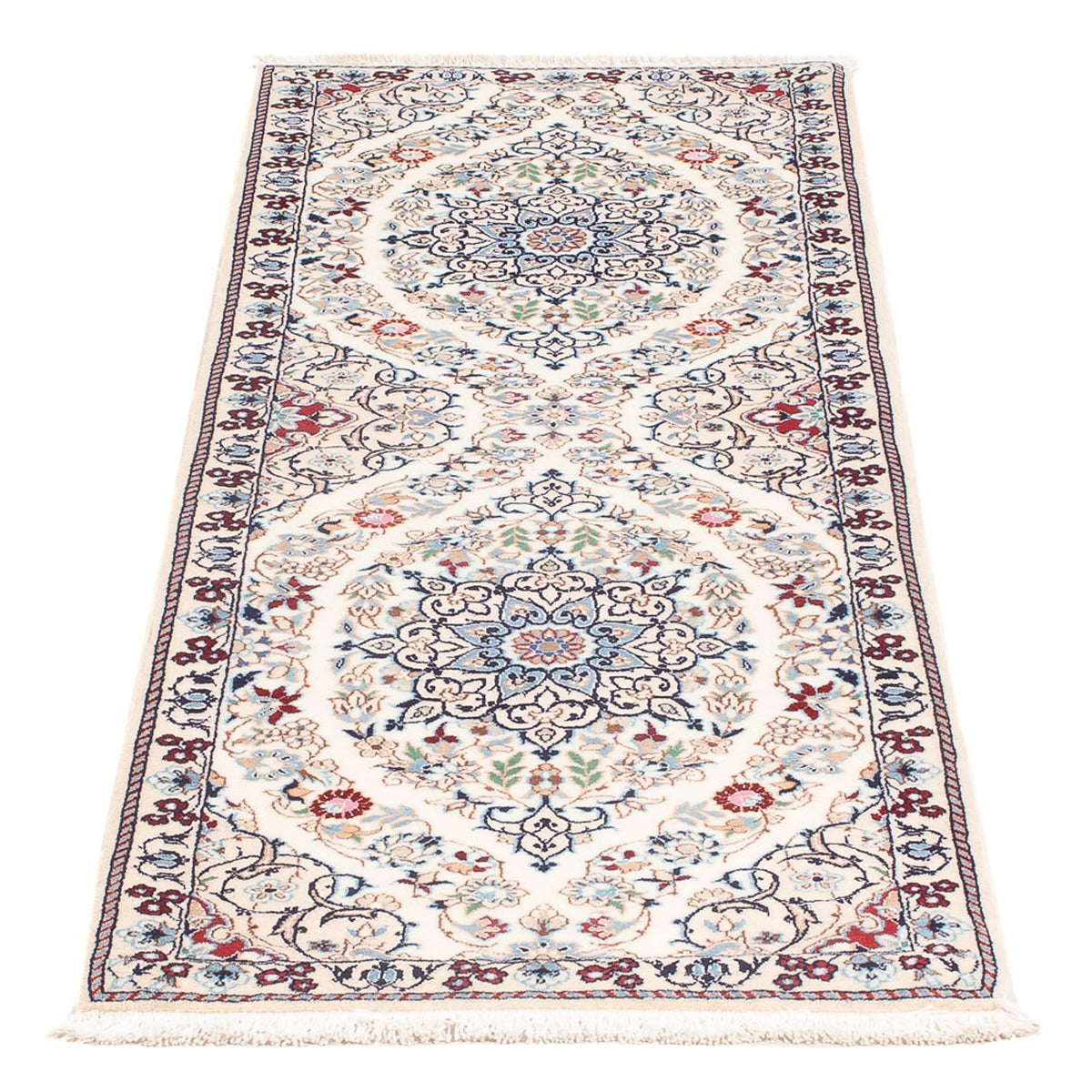 Tappeto corsia Tappeto Persero - Nain - Premio - 140 x 48 cm - crema