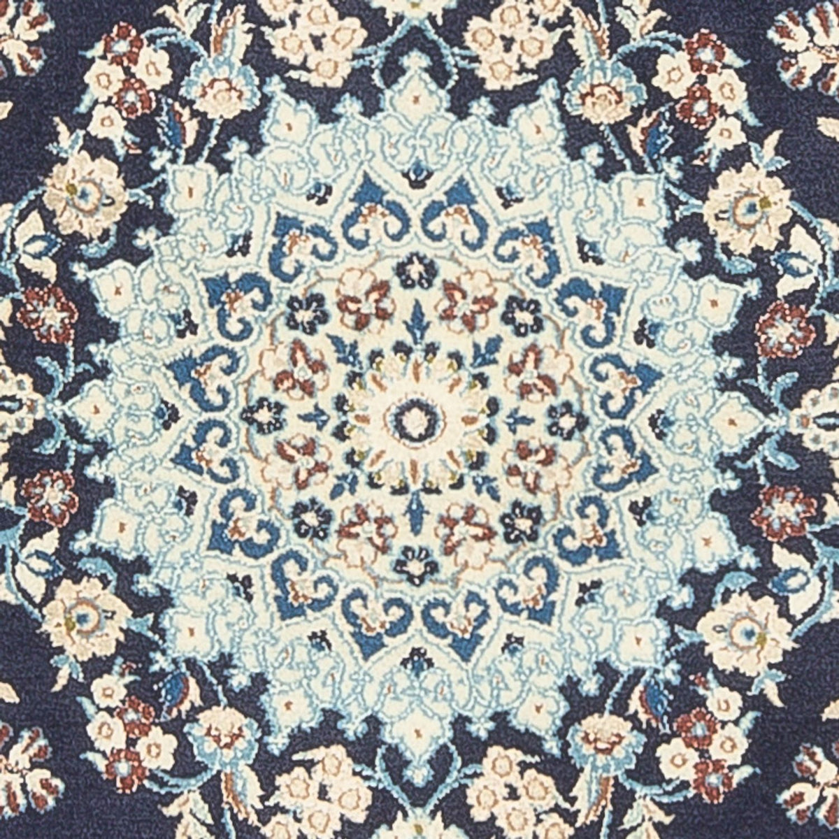 Tappeto Persero - Nain - Premio - 150 x 102 cm - blu scuro