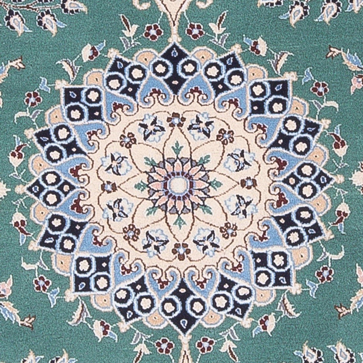 Tappeto Persero - Nain - Premio - 153 x 100 cm - verde