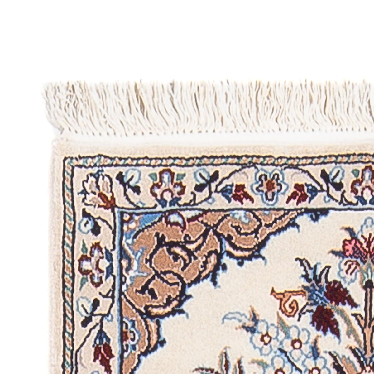 Tappeto corsia Tappeto Persero - Nain - Premio - 203 x 48 cm - crema
