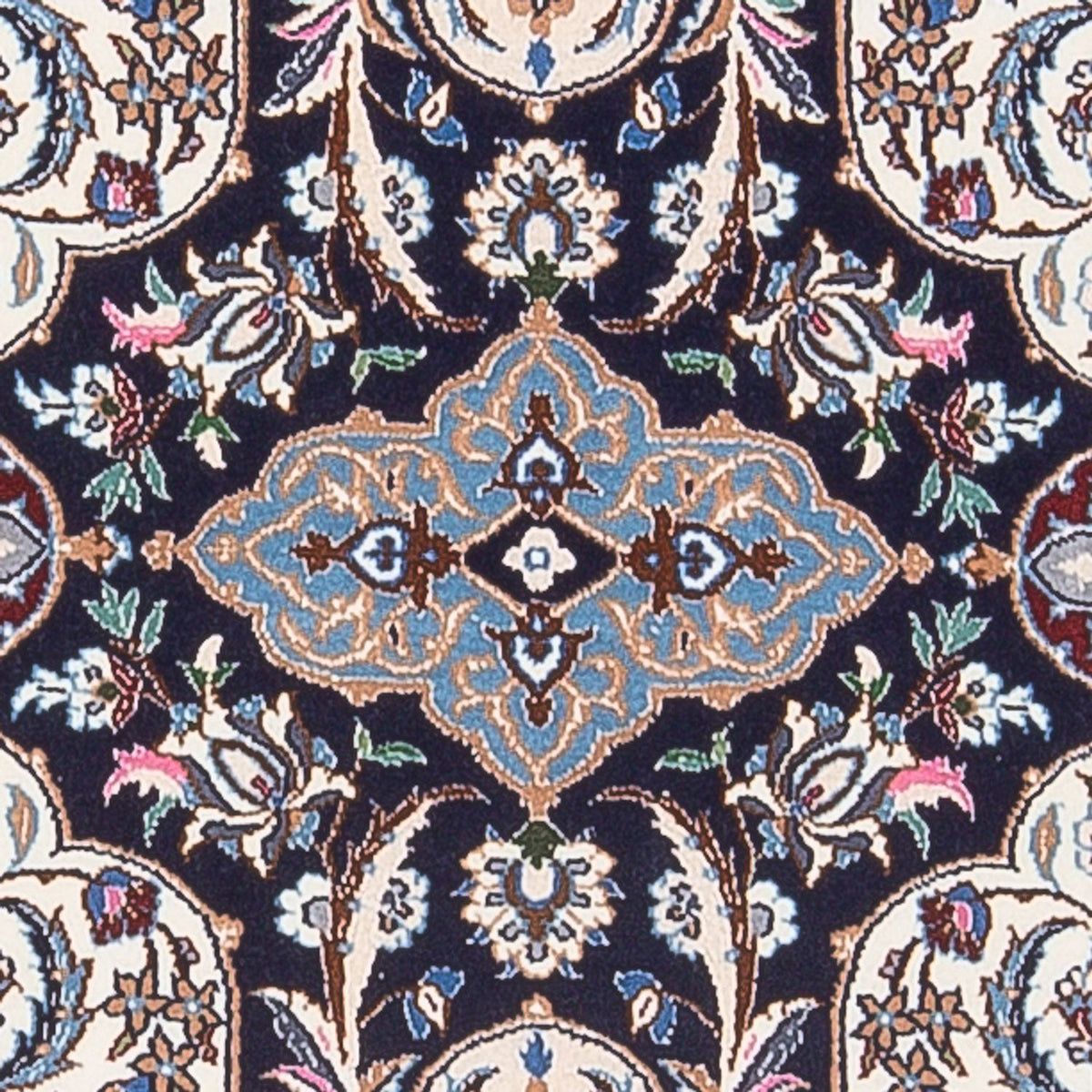 Tappeto corsia Tappeto Persero - Nain - Premio - 220 x 52 cm - blu scuro