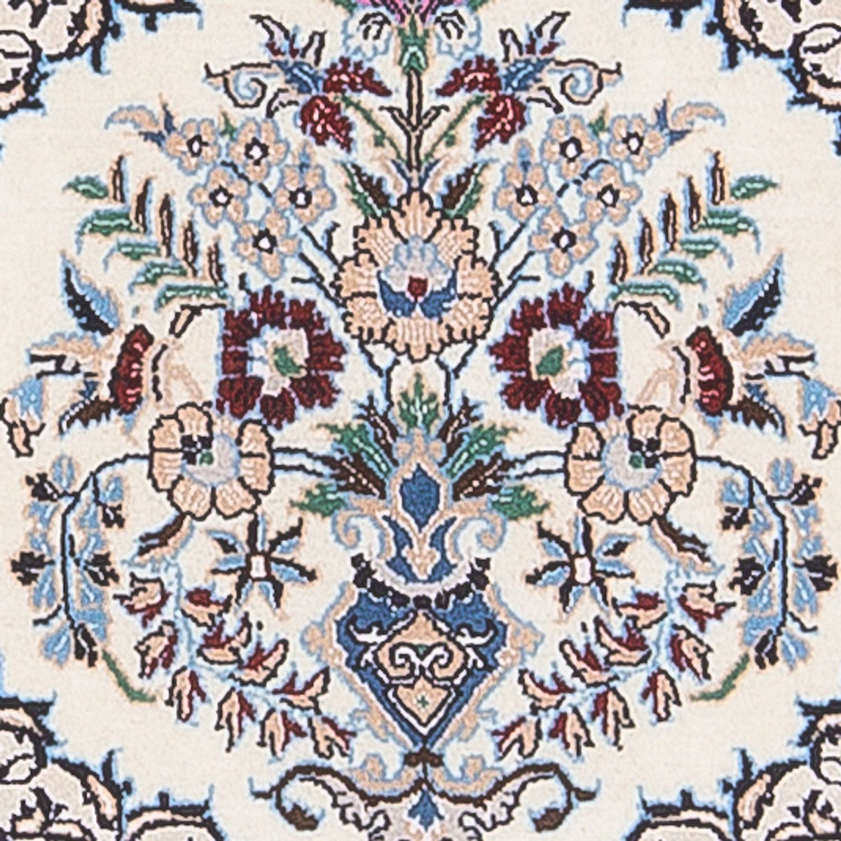 Tappeto corsia Tappeto Persero - Nain - Premio - 194 x 48 cm - crema