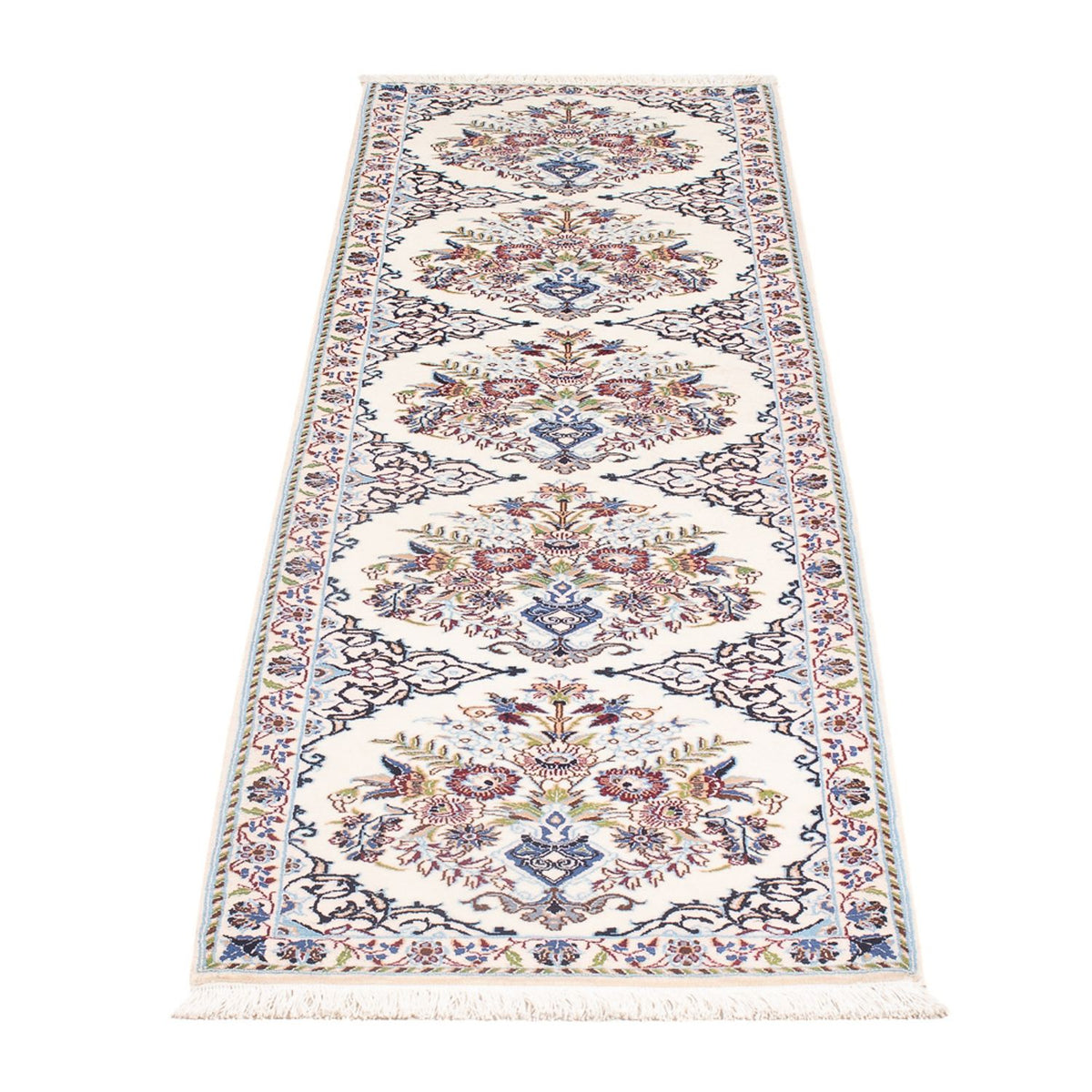 Tappeto corsia Tappeto Persero - Nain - Premio - 196 x 52 cm - crema