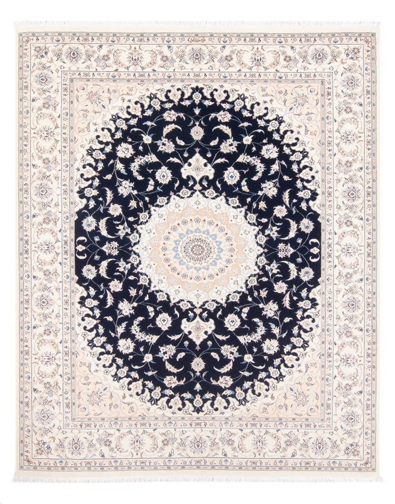 Tappeto Persero - Nain - Premio - 198 x 132 cm - blu scuro