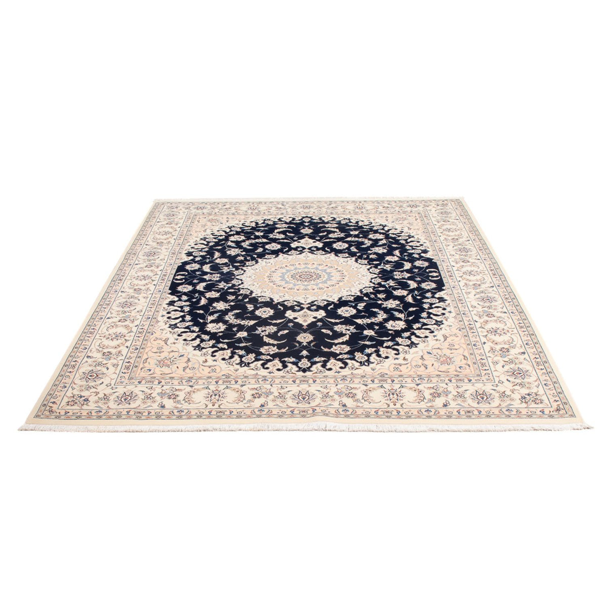 Tappeto Persero - Nain - Premio - 198 x 132 cm - blu scuro