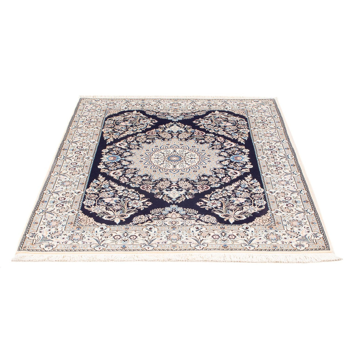 Tappeto Persero - Nain - Premio - 147 x 104 cm - blu scuro