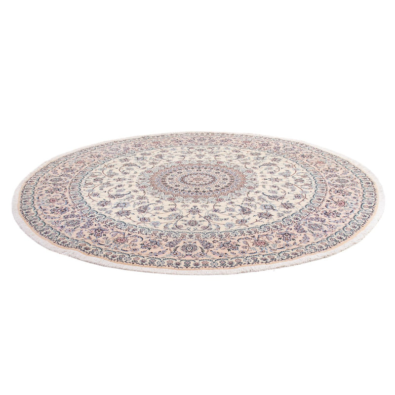 Tappeto Persero - Nain - Premio rotondo  - 247 x 247 cm - crema