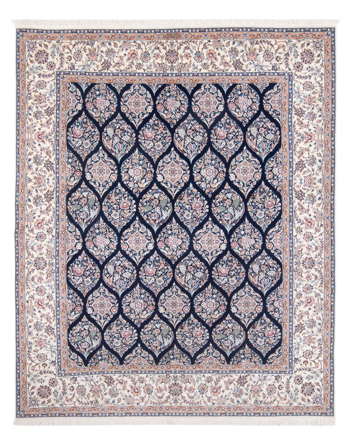 Tappeto Persero - Nain - Premio - 255 x 204 cm - blu scuro