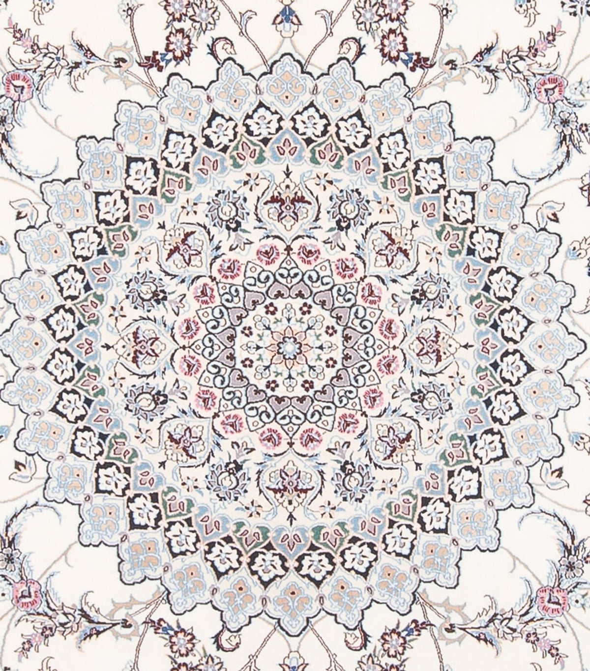 Tappeto Persero - Nain - Premio - 260 x 257 cm - crema