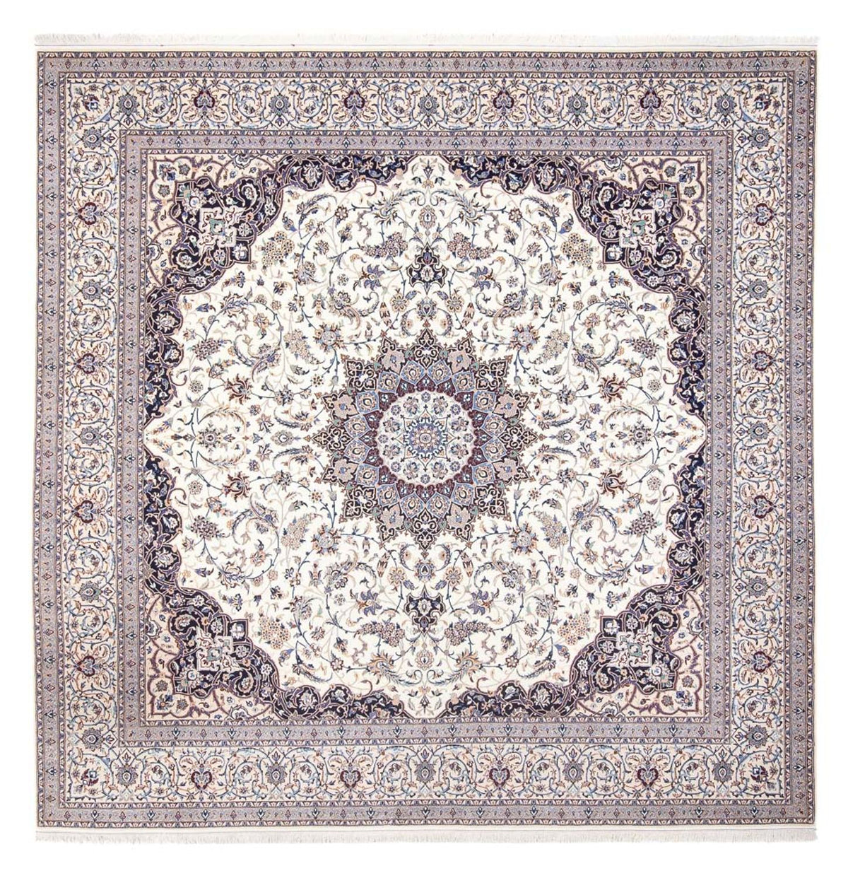 Tappeto Persero - Nain - Premio quadrato - 308 x 308 cm - crema