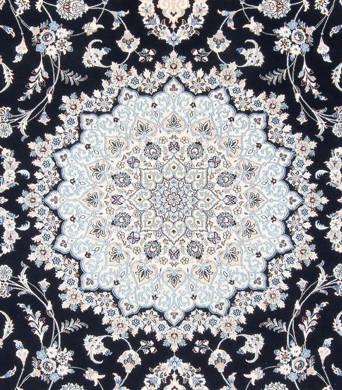 Tappeto Persero - Nain - Premio - 345 x 252 cm - blu scuro