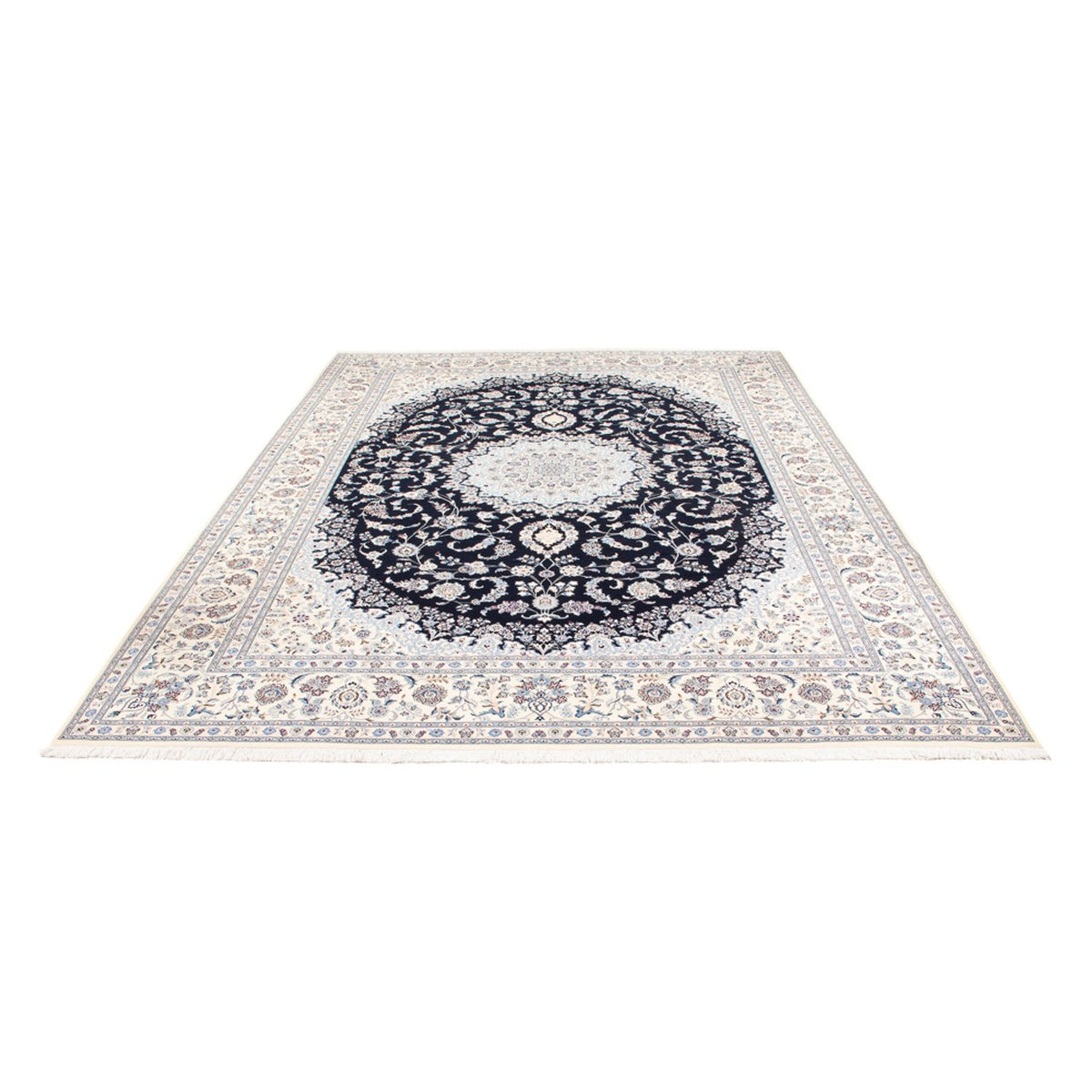 Tappeto Persero - Nain - Premio - 345 x 252 cm - blu scuro