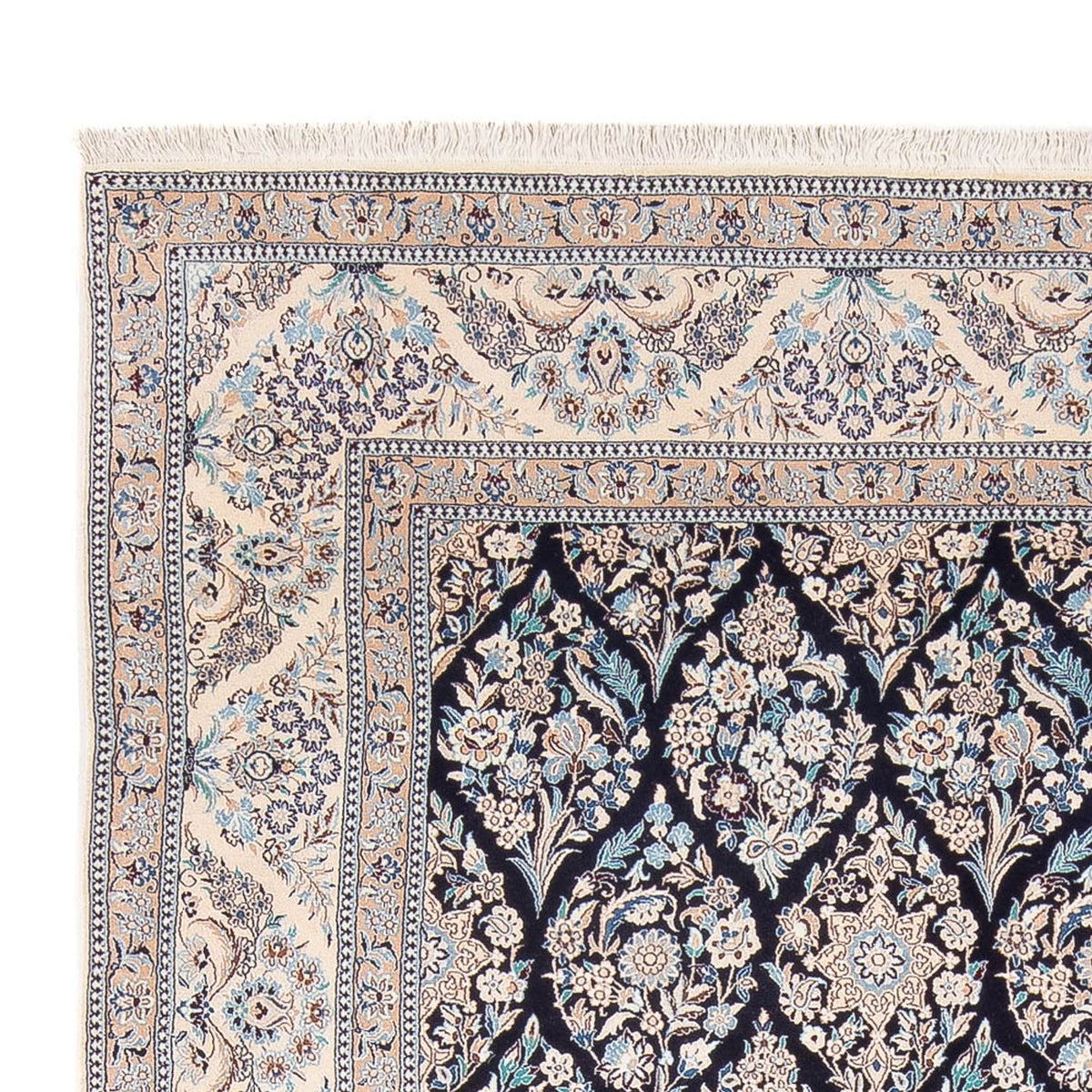 Tappeto Persero - Nain - Premio - 302 x 200 cm - blu scuro
