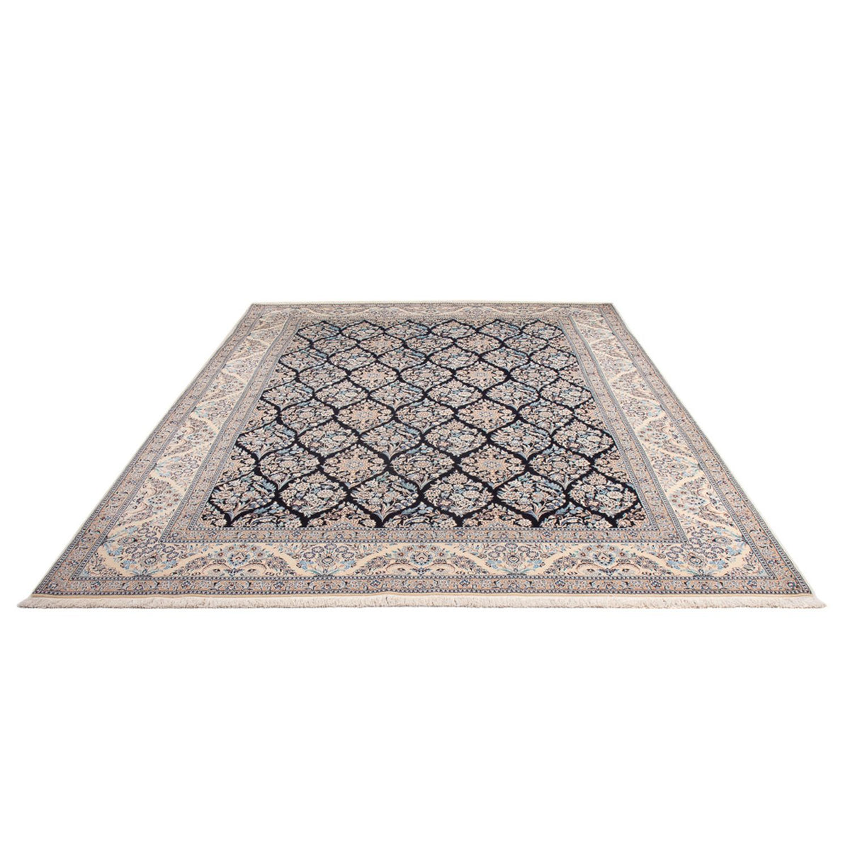 Tappeto Persero - Nain - Premio - 302 x 200 cm - blu scuro