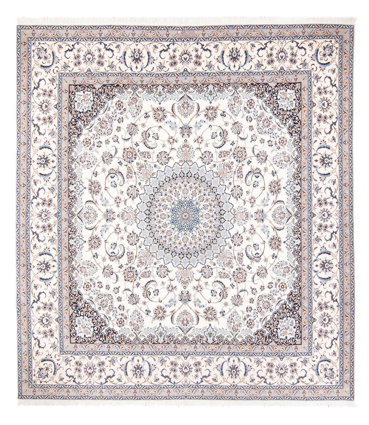 Tappeto Persero - Nain - Premio - 261 x 247 cm - crema