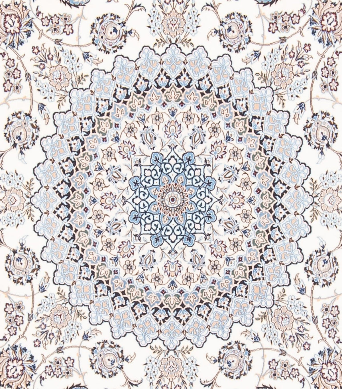 Tappeto Persero - Nain - Premio - 261 x 247 cm - crema