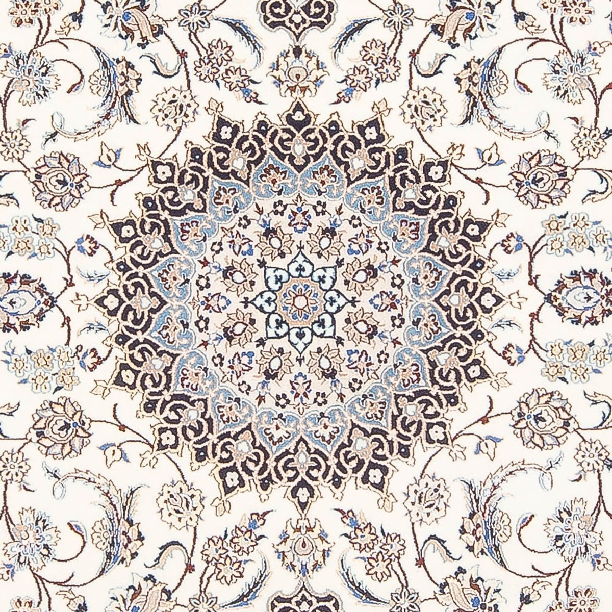 Tappeto Persero - Nain - Premio - 235 x 152 cm - crema