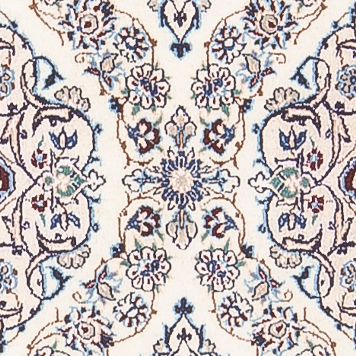 Tappeto corsia Tappeto Persero - Nain - Premio - 147 x 48 cm - crema