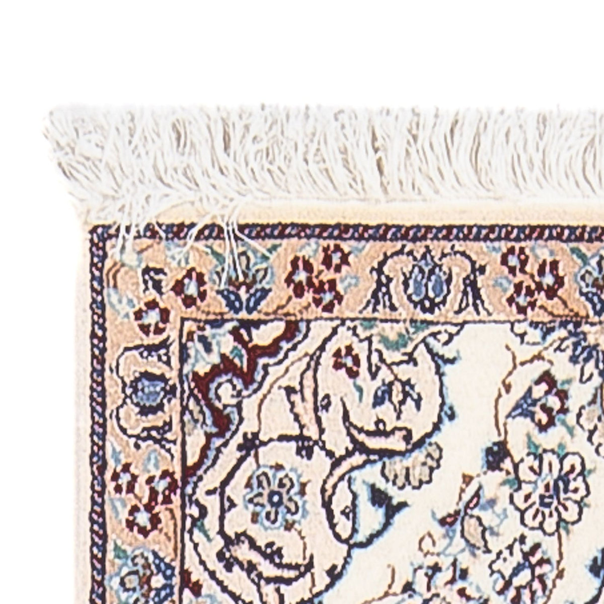Tappeto corsia Tappeto Persero - Nain - Premio - 147 x 48 cm - crema
