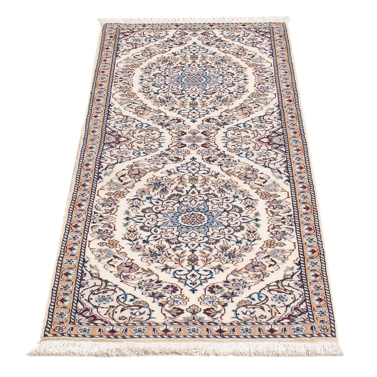 Tappeto corsia Tappeto Persero - Nain - Premio - 150 x 48 cm - beige scuro