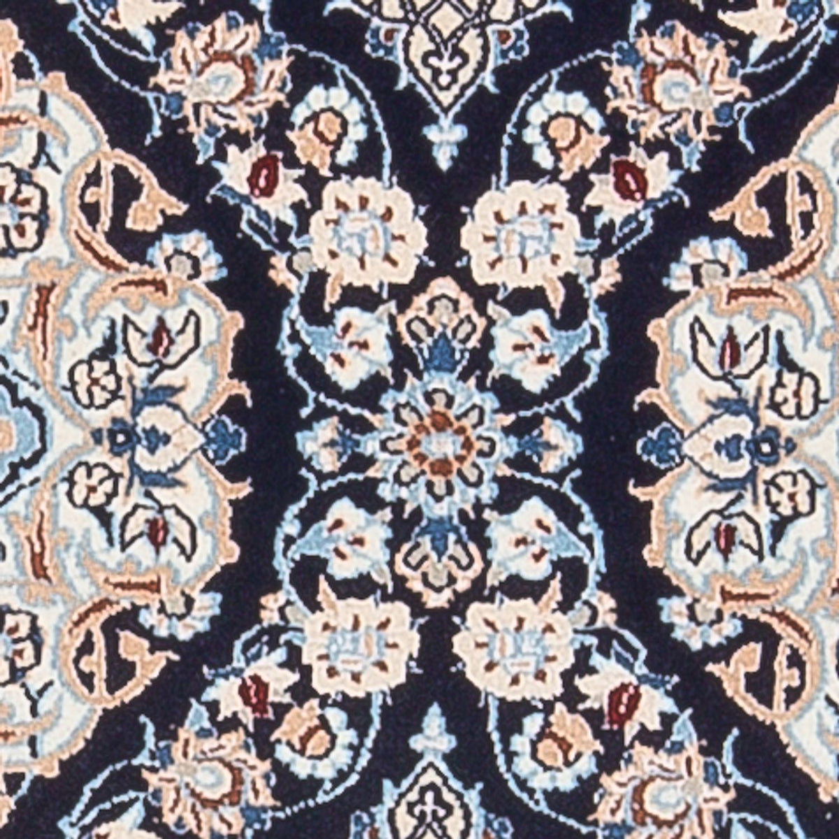 Tappeto corsia Tappeto Persero - Nain - Premio - 150 x 50 cm - blu scuro