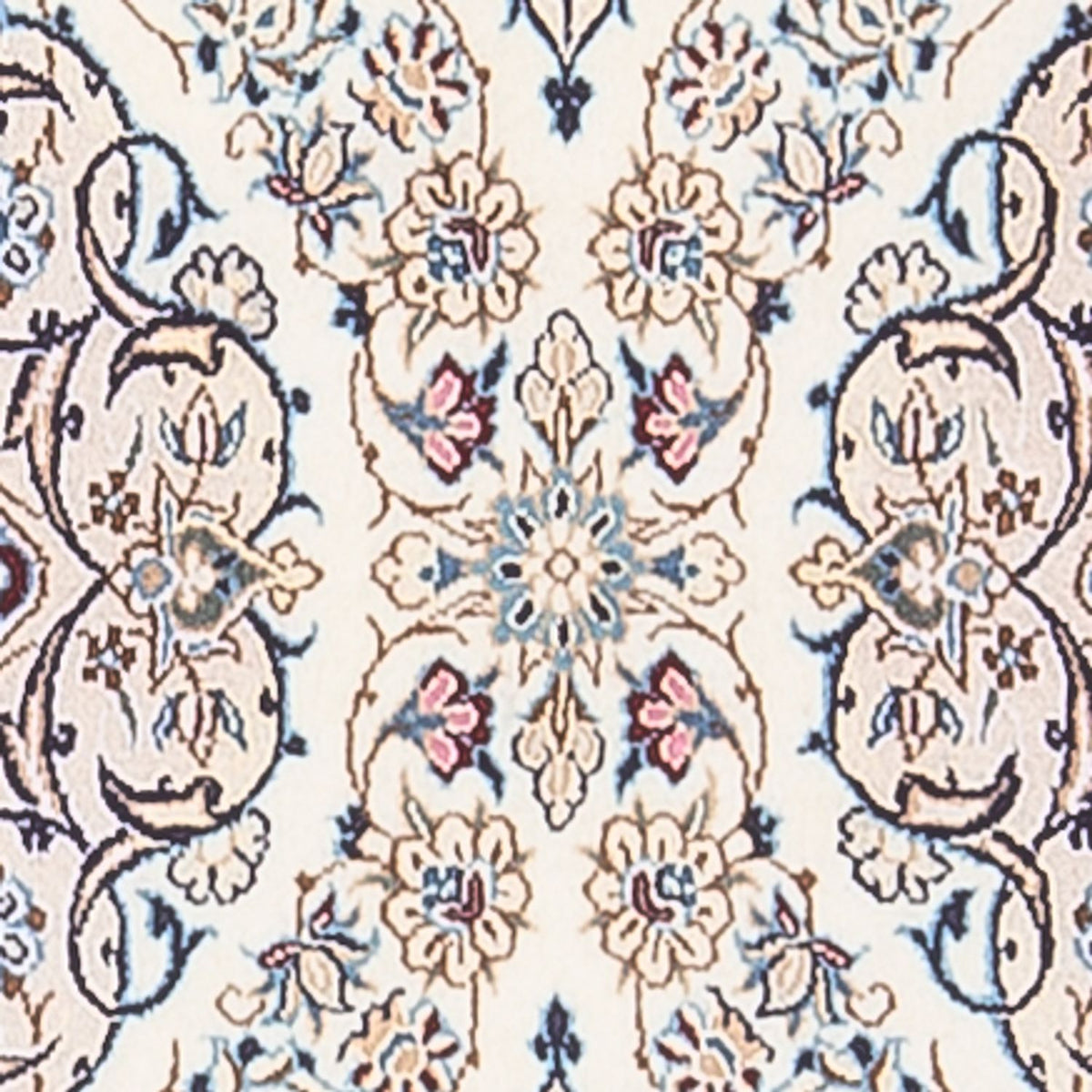 Tappeto corsia Tappeto Persero - Nain - Premio - 156 x 48 cm - crema