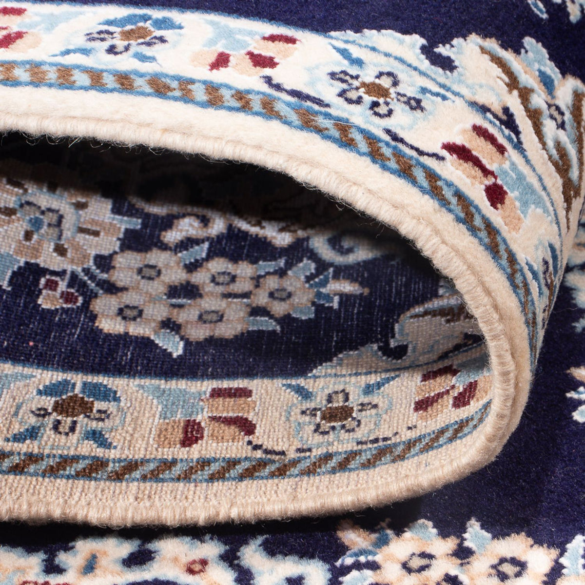 Tappeto corsia Tappeto Persero - Nain - Premio - 210 x 48 cm - blu scuro