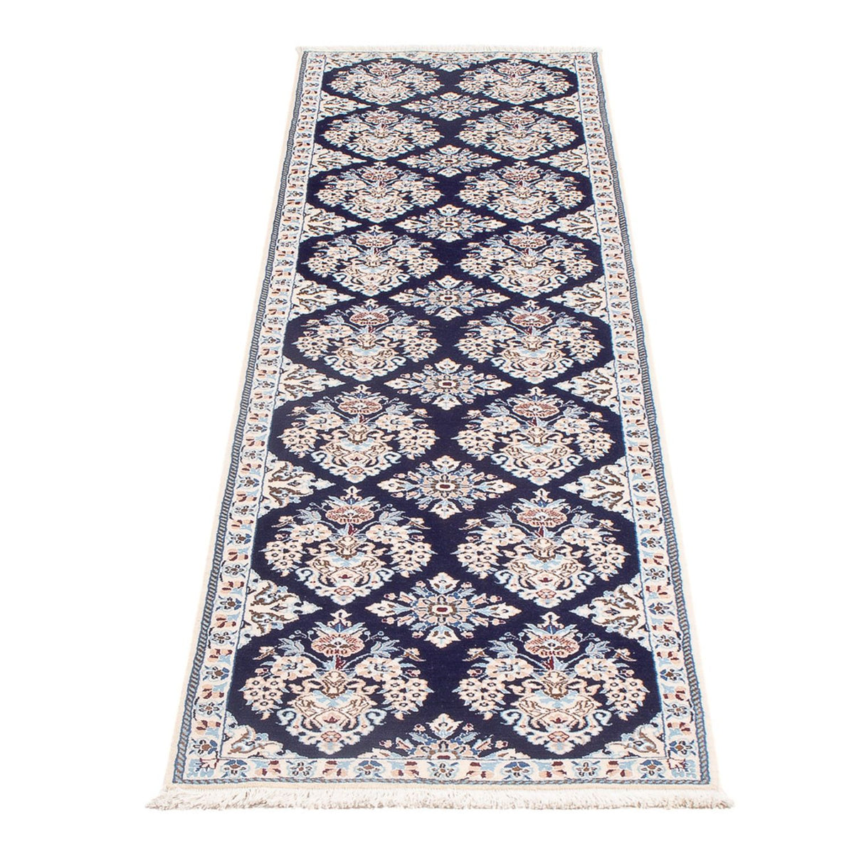 Tappeto corsia Tappeto Persero - Nain - Premio - 210 x 48 cm - blu scuro