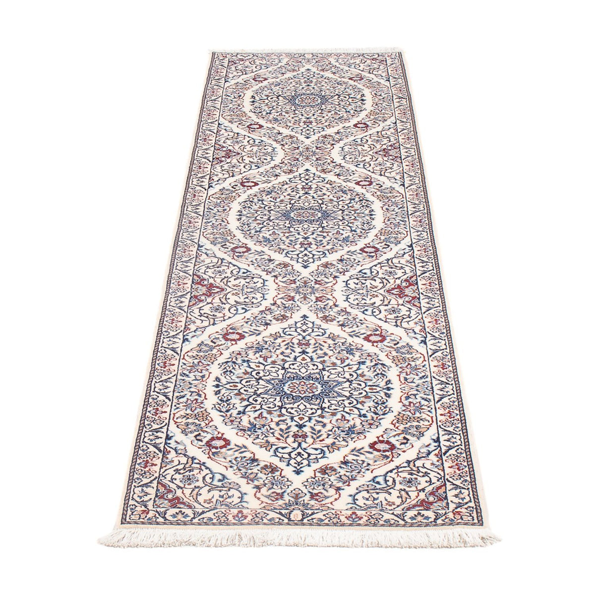 Tappeto corsia Tappeto Persero - Nain - Premio - 209 x 49 cm - beige scuro